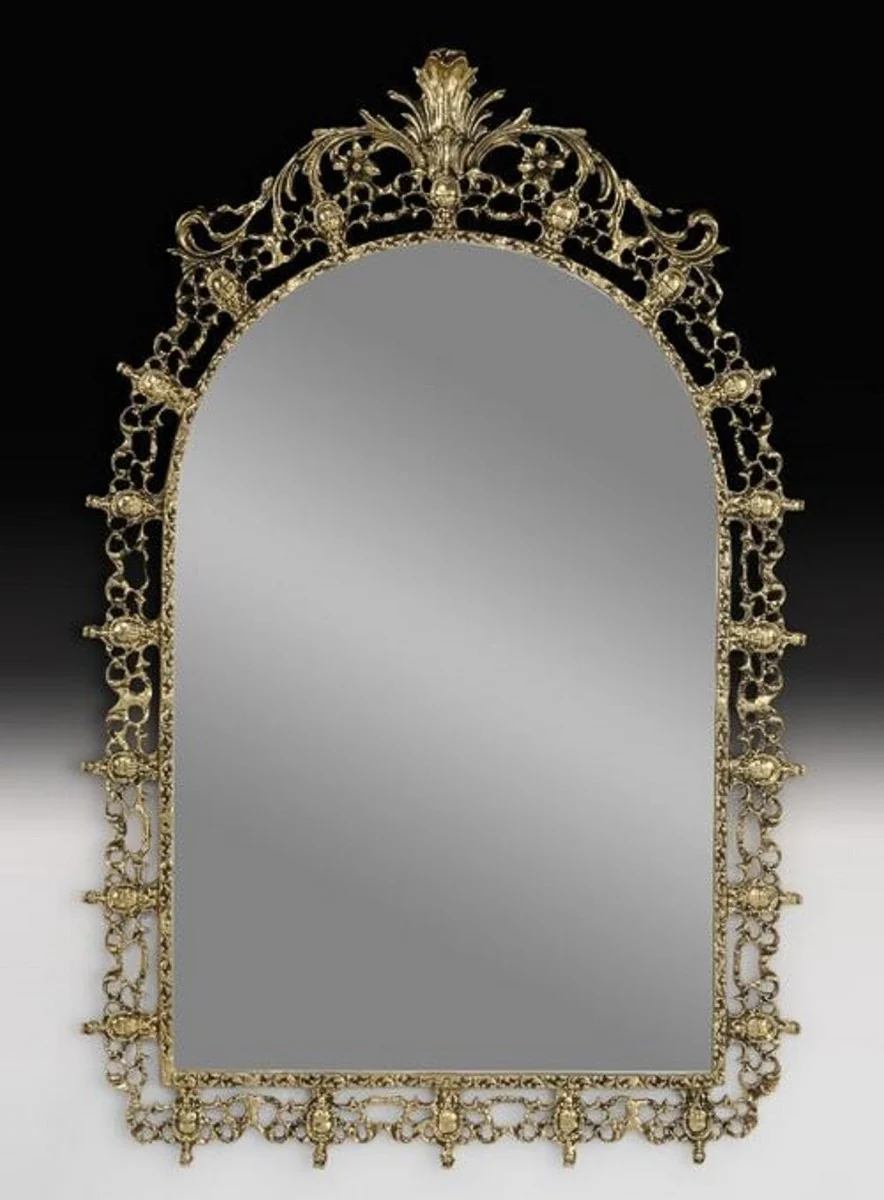 Luxury Baroque Bronze Mirror Gold H. 123 cm - Baroque Furniture