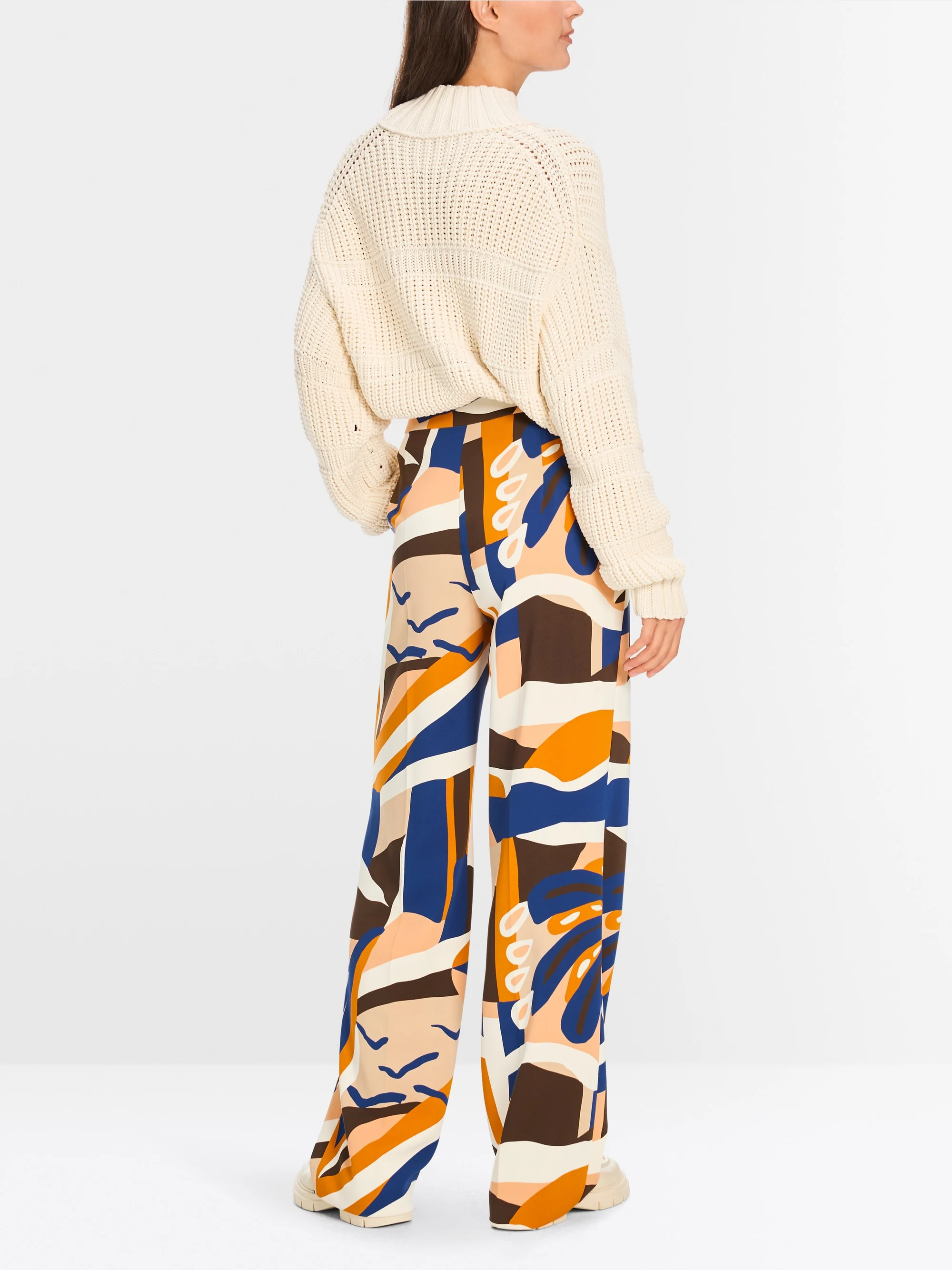 Marc-Cain WUKARI Hose im künstlerischen Design