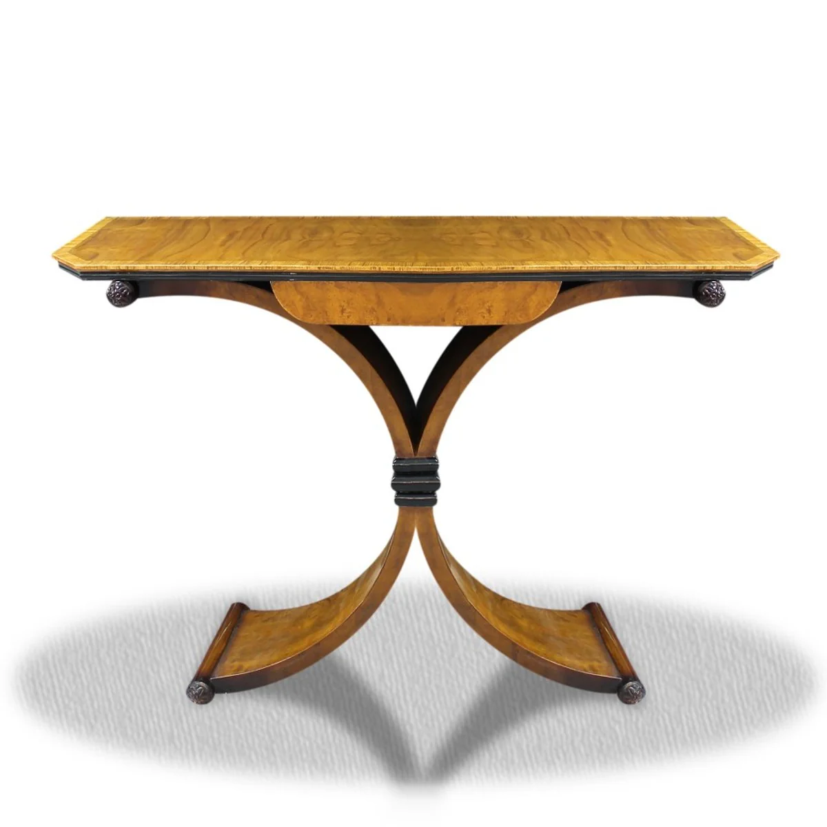 Side table with drawer brown 100 x 35 x H. 85 cm - luxury side table