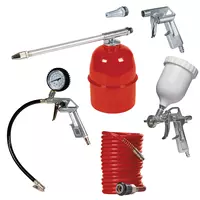 Compressed air accessory set accessory set 5 pieces.