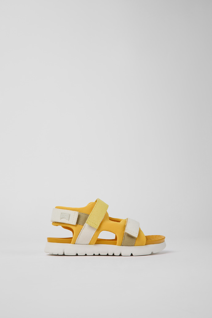 Twins Orange Stoff Sandalen für Jungen