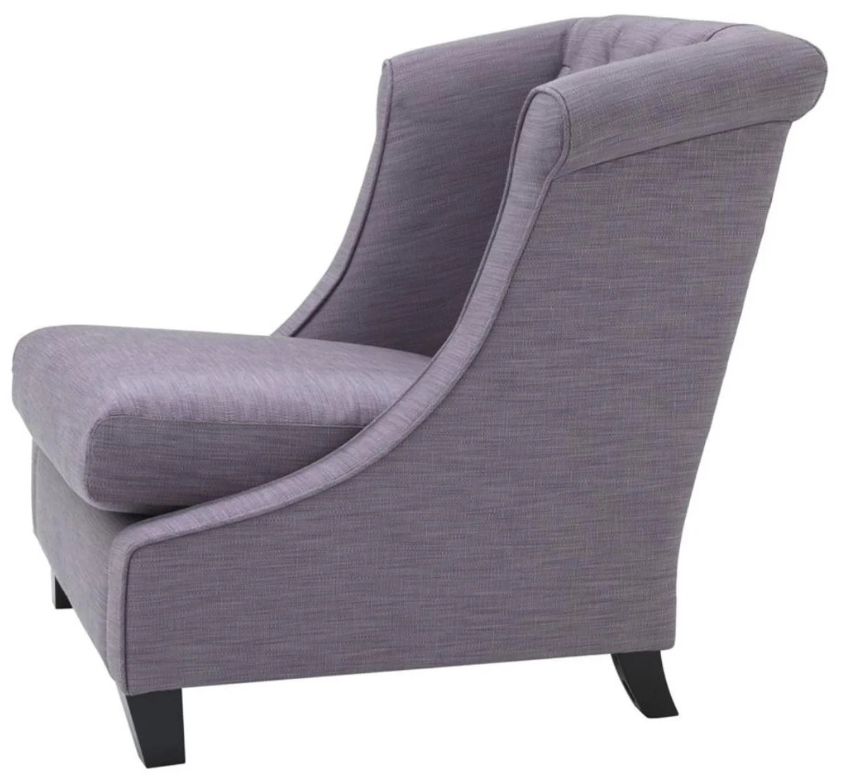 Luxury living room armchair purple 86 x 93 x H. 92 cm - Hotel Furniture