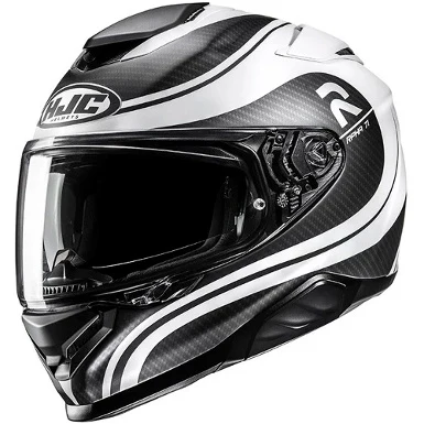 HJC RPHA 71 CLETA HELMET - BLACK / WHITE