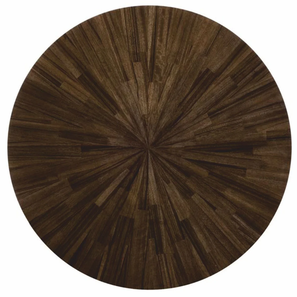 Luxury coffee table brown / gold Ø 96 cm - round living room table