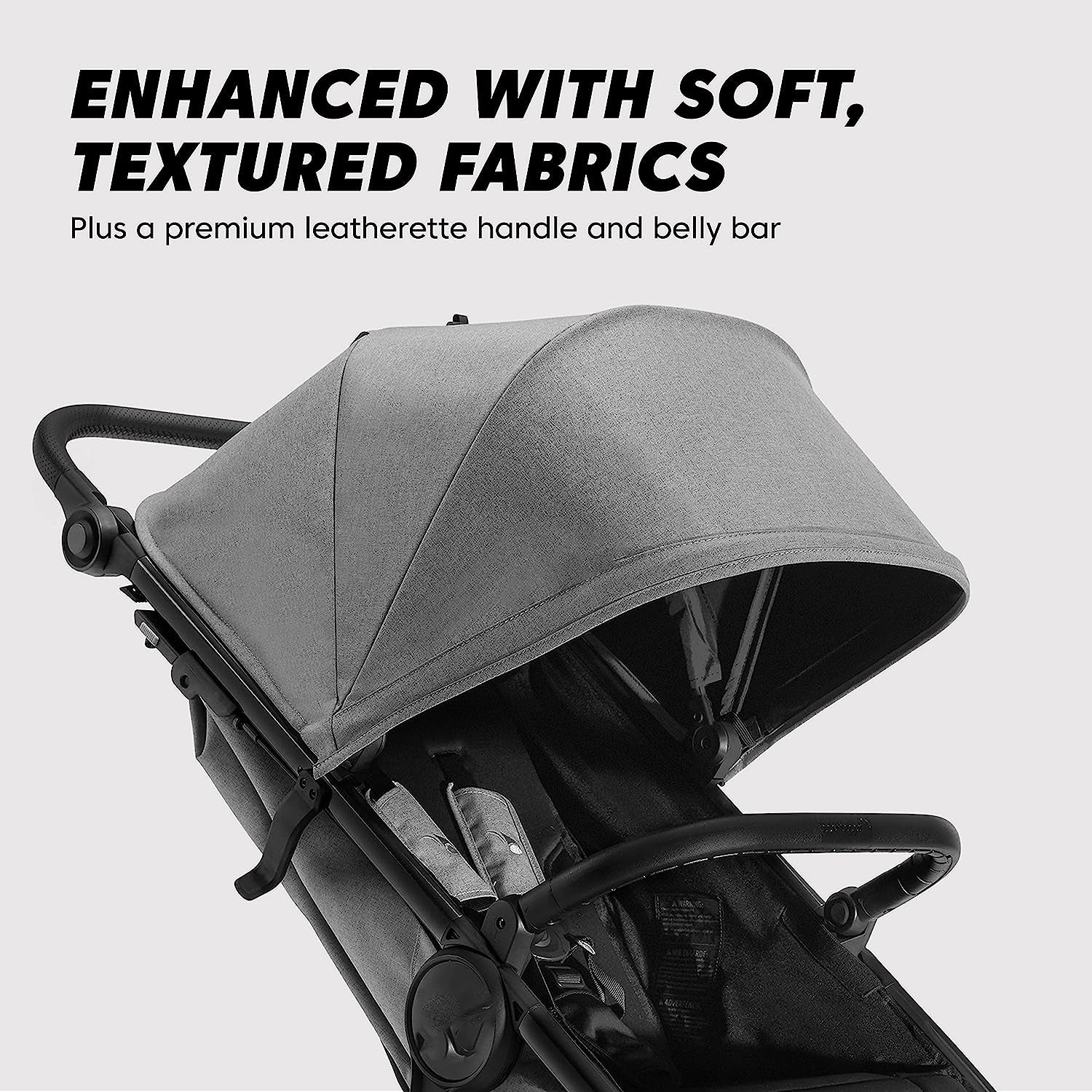 GT2 All-Terrain-Doppelkinderwagen, Jet, 40,7 x 29,25 x 42,25 Zoll (1 Stück)