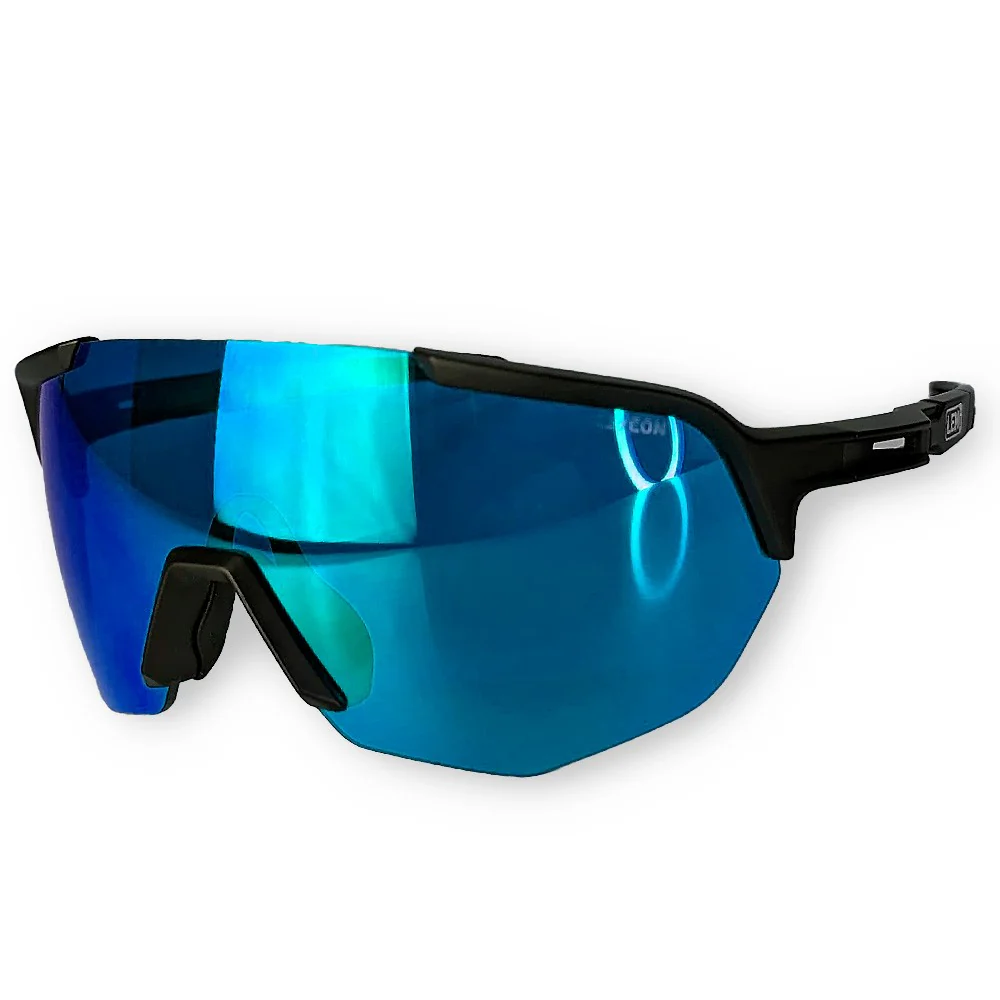 GAFAS DE SOL LEM PASSO - NEGRO MATE / AZUL