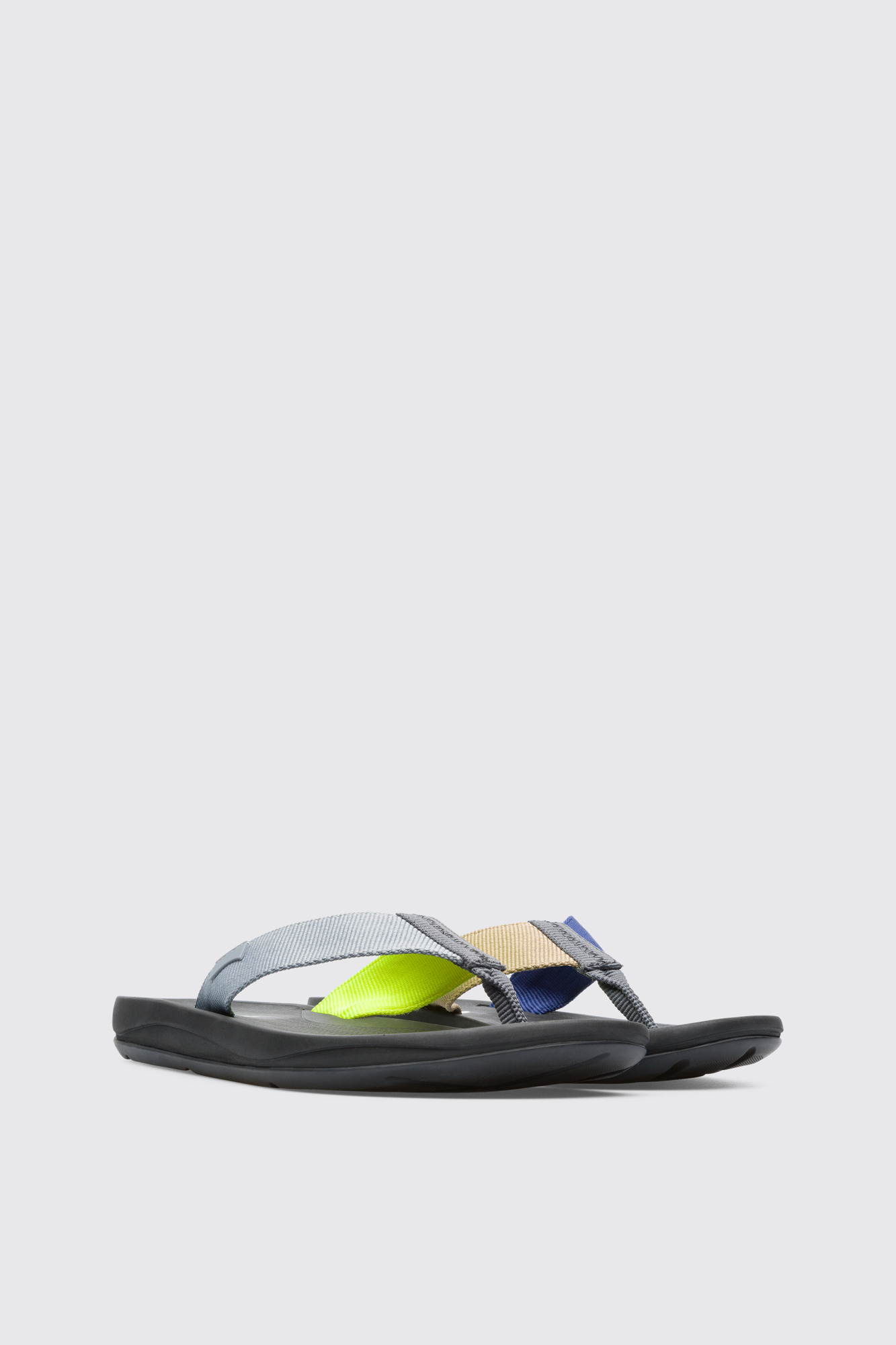 Twins - Men's multicolored textile sandal