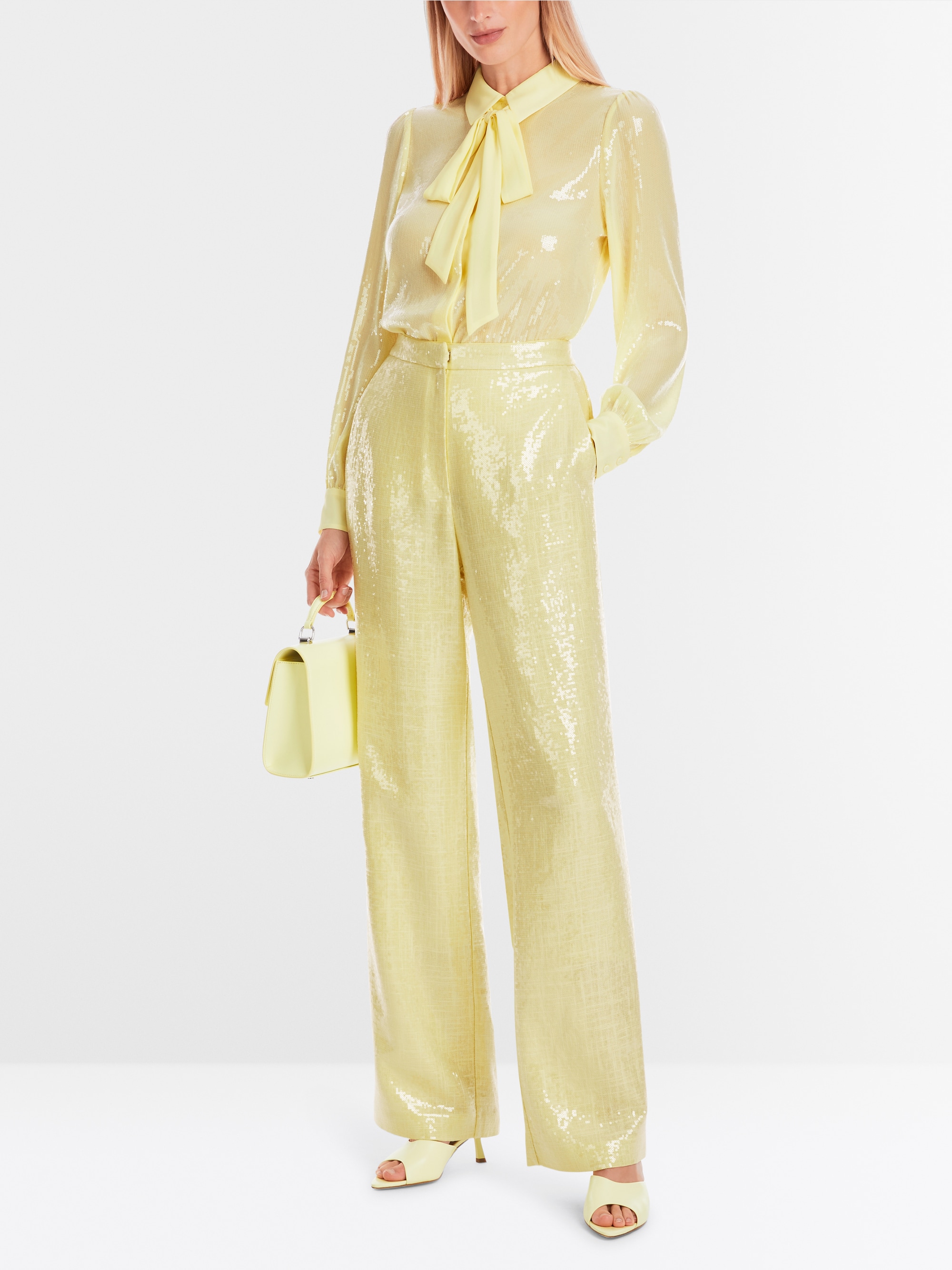 Marc-Cain WUKARI Hose aus Paillettenstoff