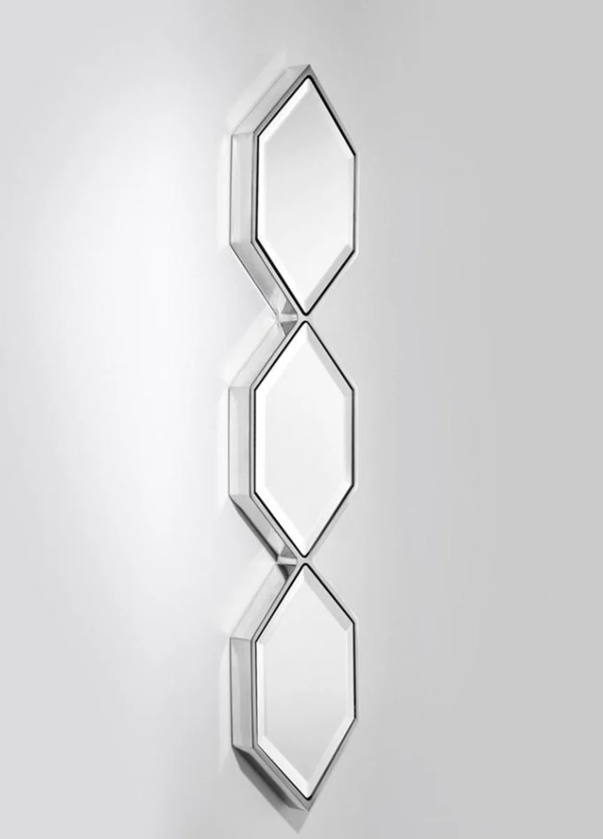 Designer mirror silver 25 x H. 110 cm - luxury wall mirror