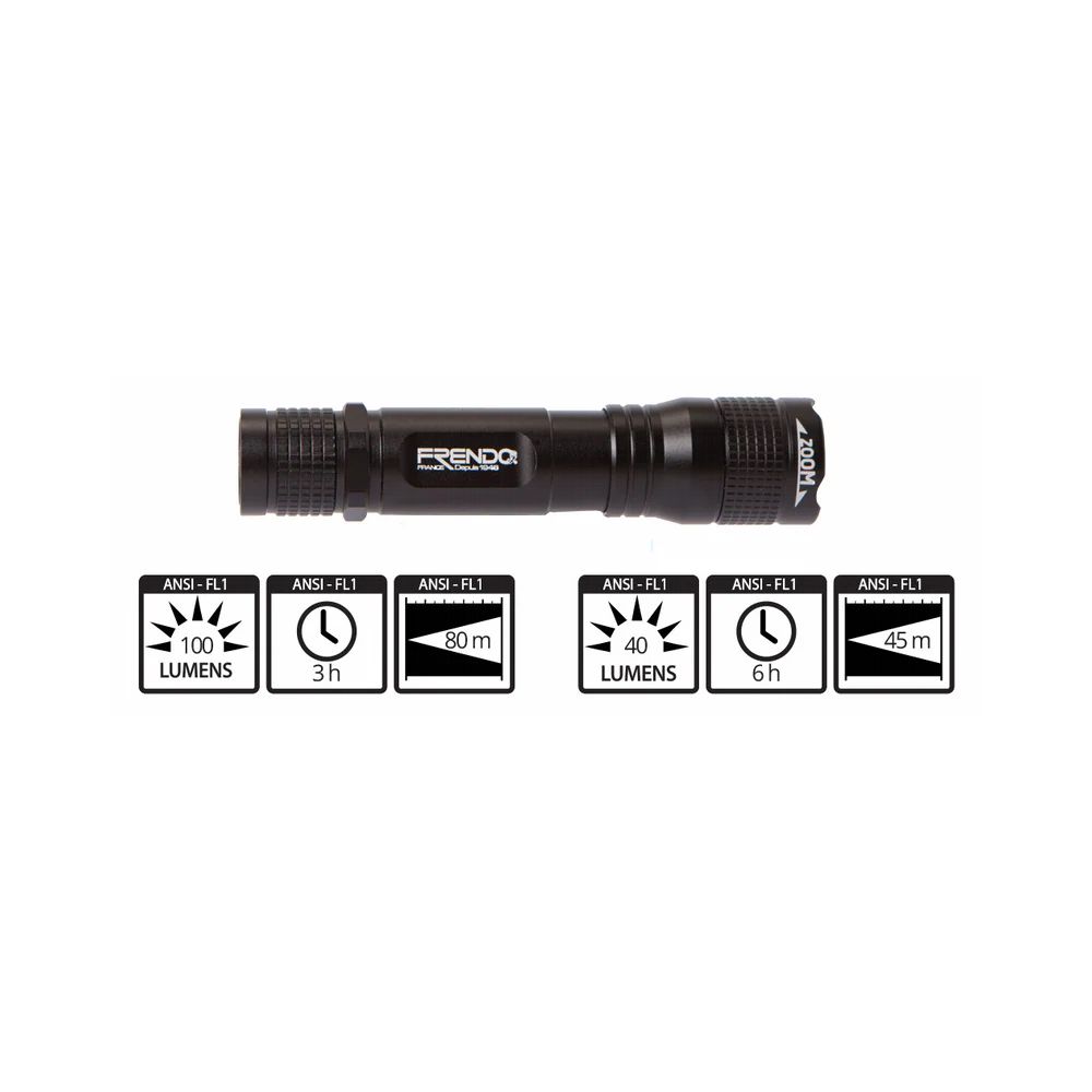 Frendo linterna GAMA TA100 Lumen - Linterna de outdoor