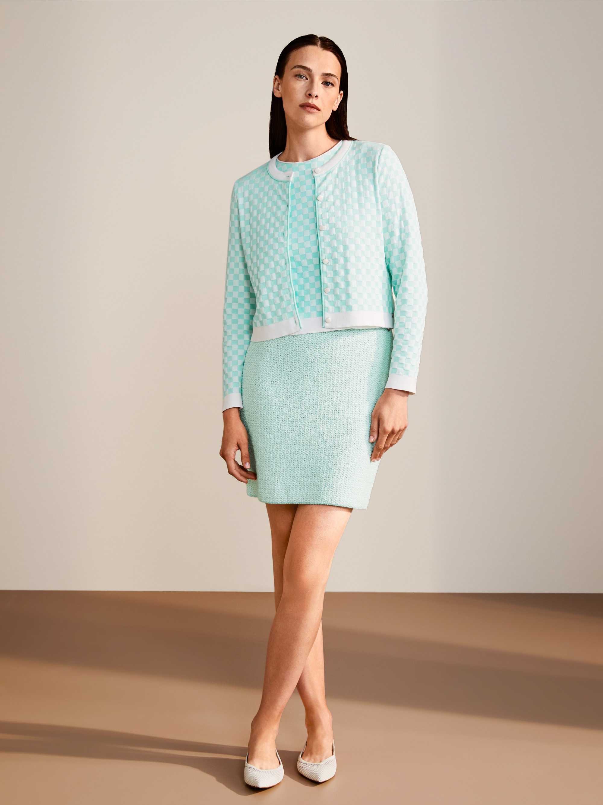 Marc-Cain, gestrickt in Deutschland, schmaler Minirock