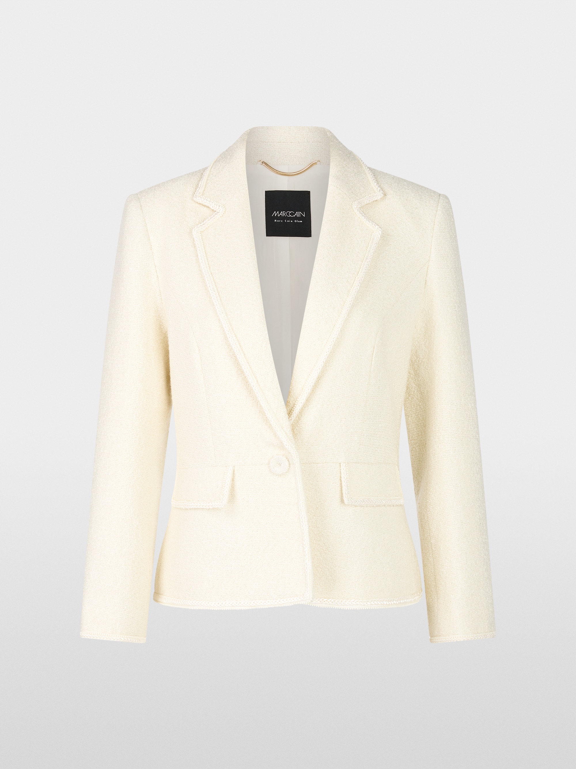 Marc-Cain Eleganter gekräuselter Blazer