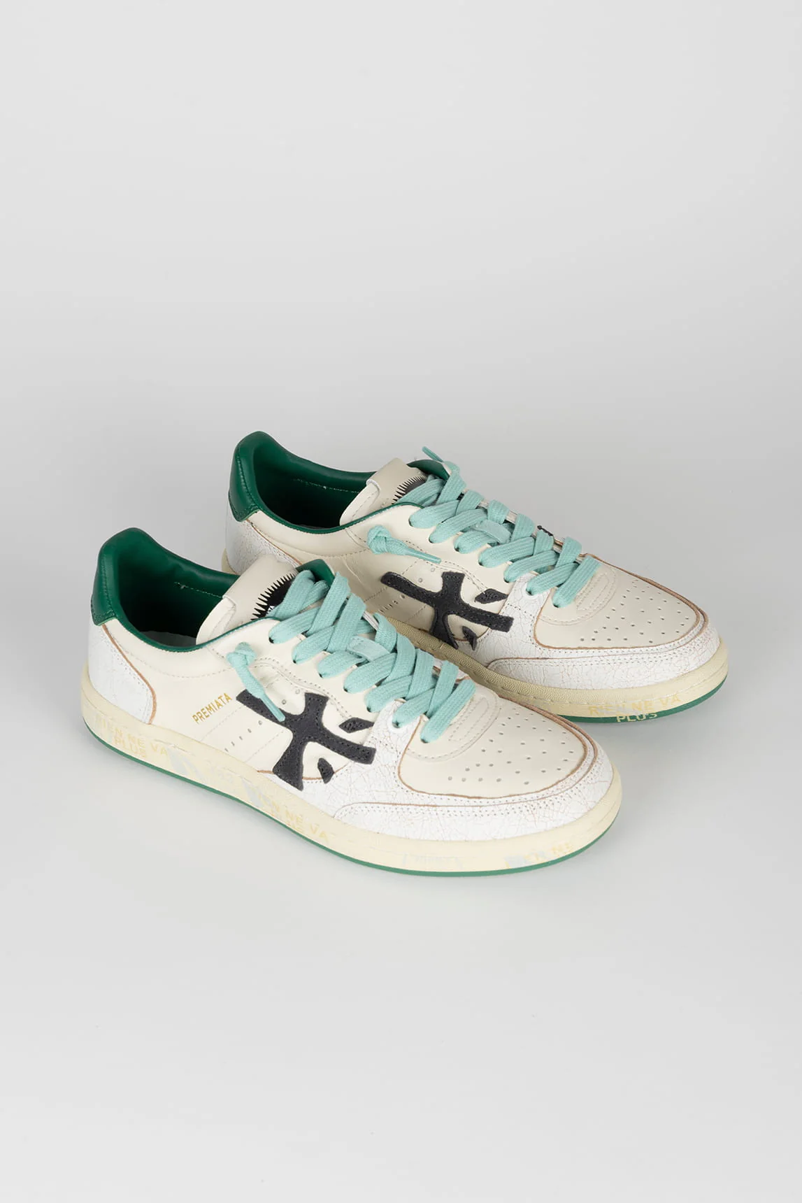 Rivera-Spain Premiata Bskt Clay weißer Sneaker