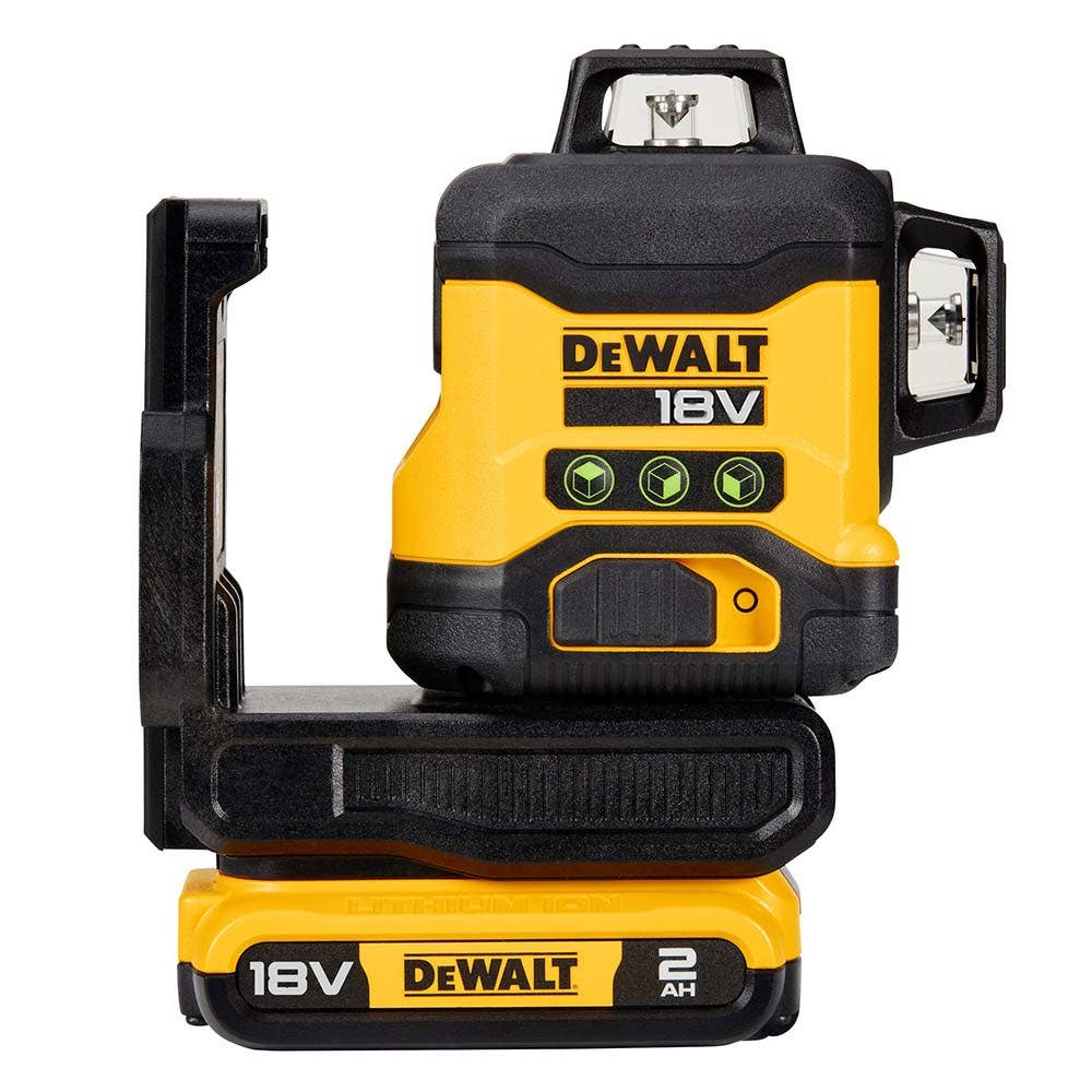 DEWALT 18V XR Compact 3 x 360 Grad Multiline Laser Kit Grün DCLE34031D1-XE