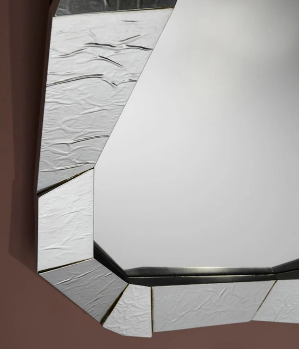 Designer wall mirror silver 92 x H. 127 cm - Designer mirror