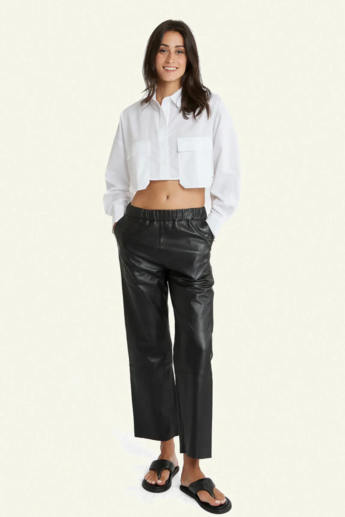 Rivera-Spain Sarah Serge Pariente Hose Schwarz