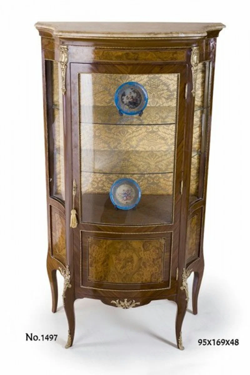 Baroque display cabinet 95 x 48 x H. 169 cm - Baroque furniture