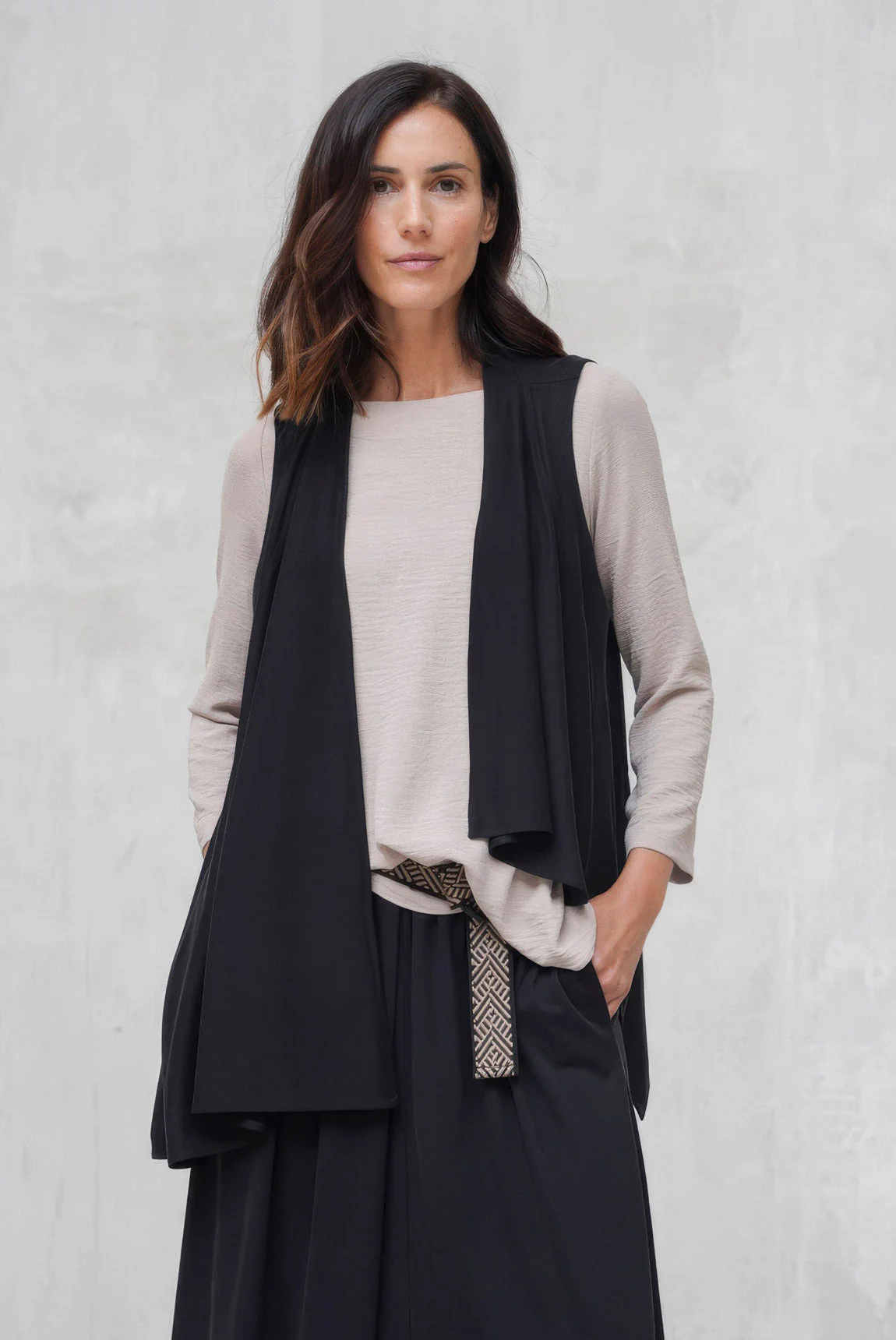 Rivera-Spanien Chaleco Varenna schwarz