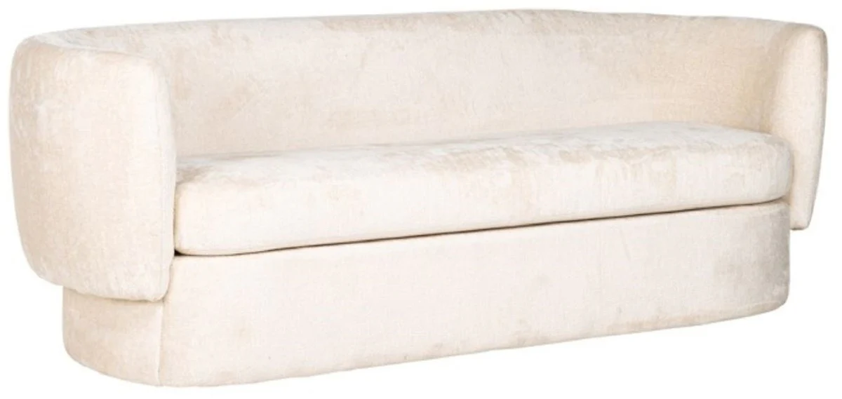 Luxury sofa white 210 x 85 x H. 73 cm - living room sofa - living room furniture - luxury furniture - living room furnishings - luxury furnishings - luxury quality