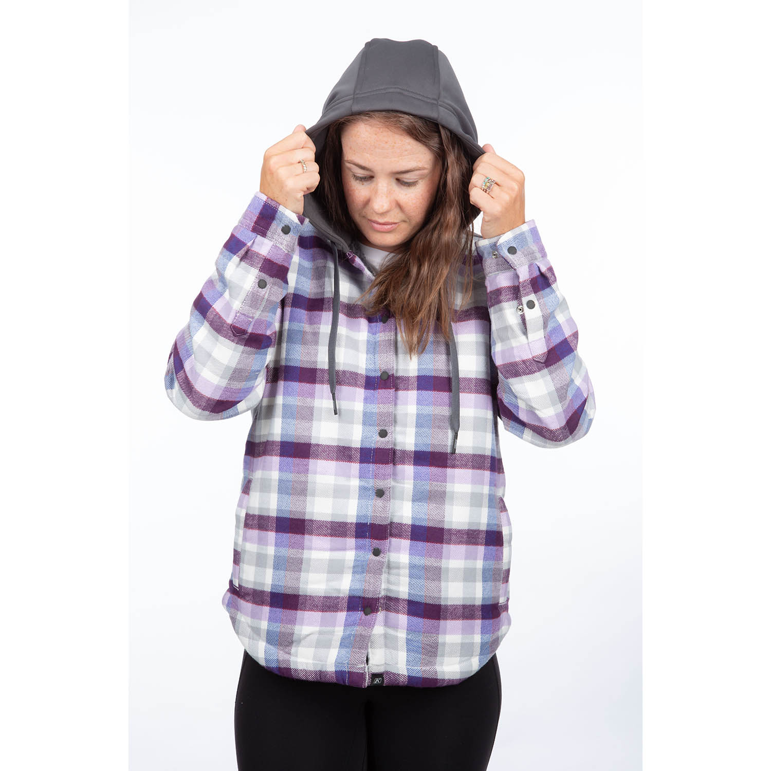 Big Sky Fleece Lineed Flannel Hoodie