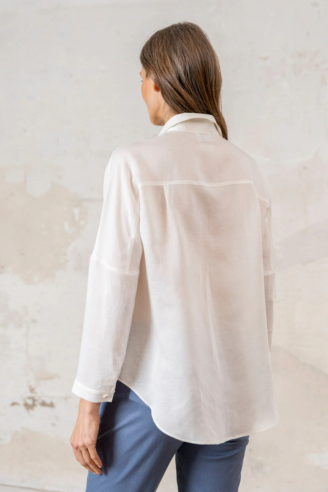 Rivera-Spanien Camisa Luserna blanco