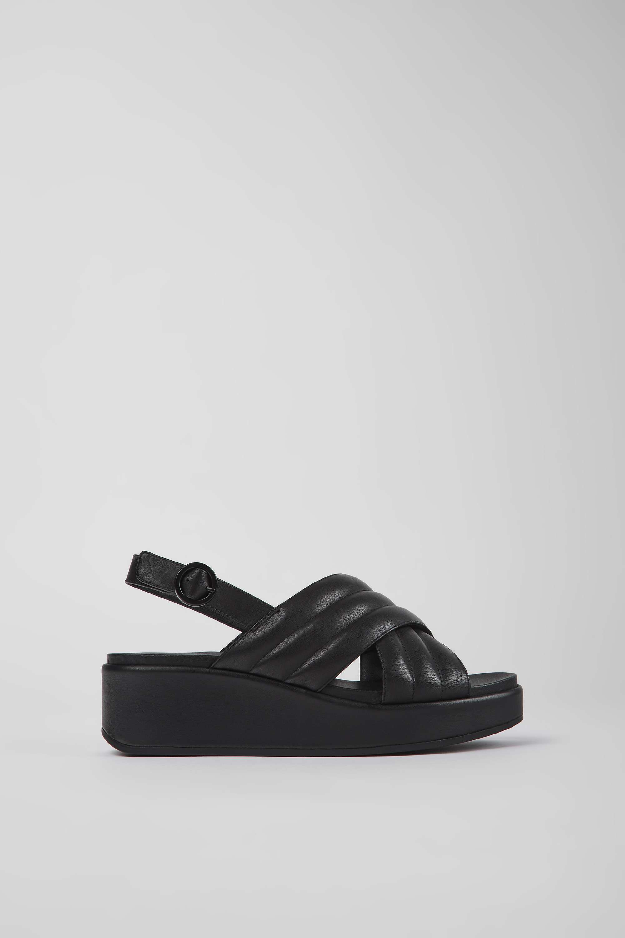 Misia - Schwarze Leder Sandalen für Damen