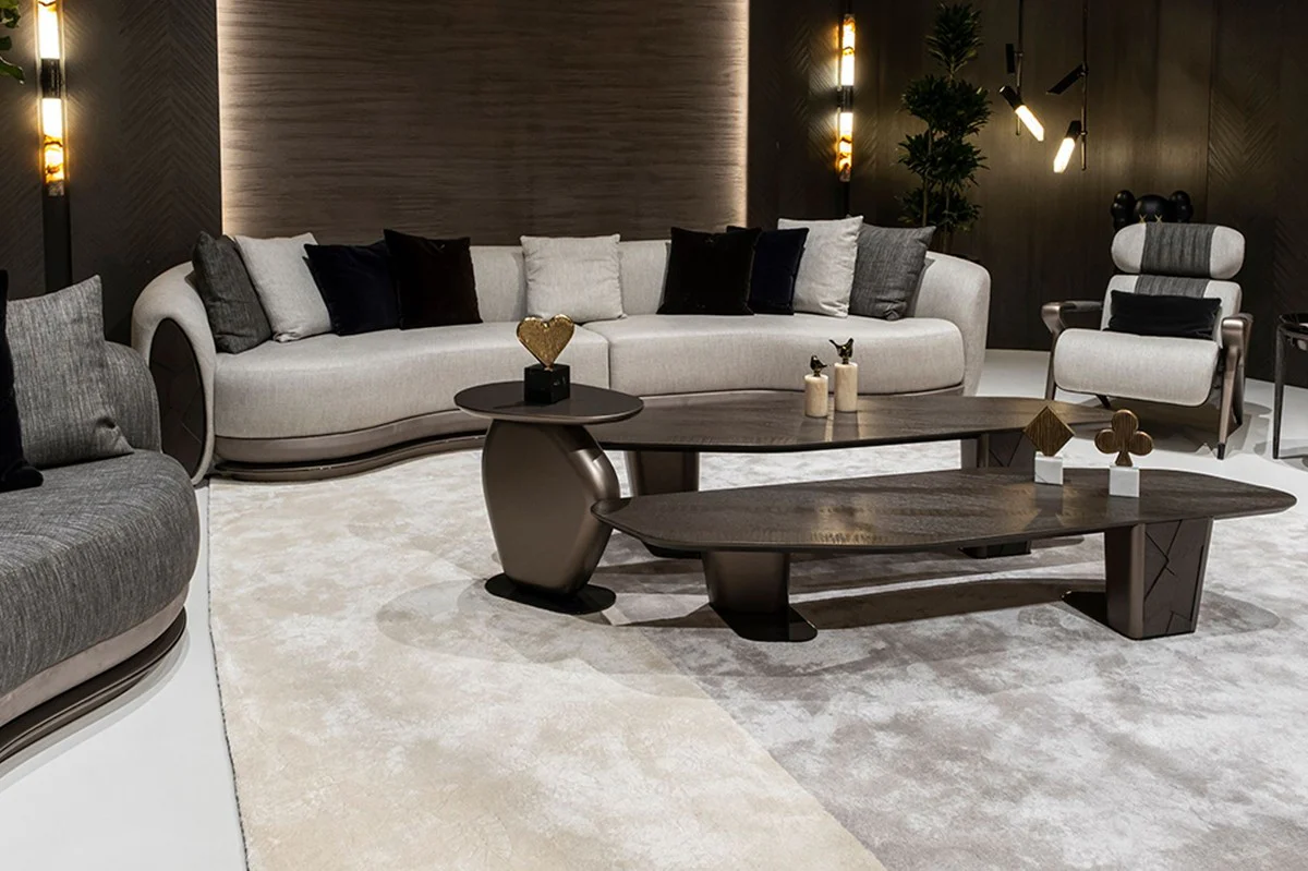 Luxury living room side table bronze H. 55 cm - Hotel table - Living room furniture - Hotel furniture - Luxury quality