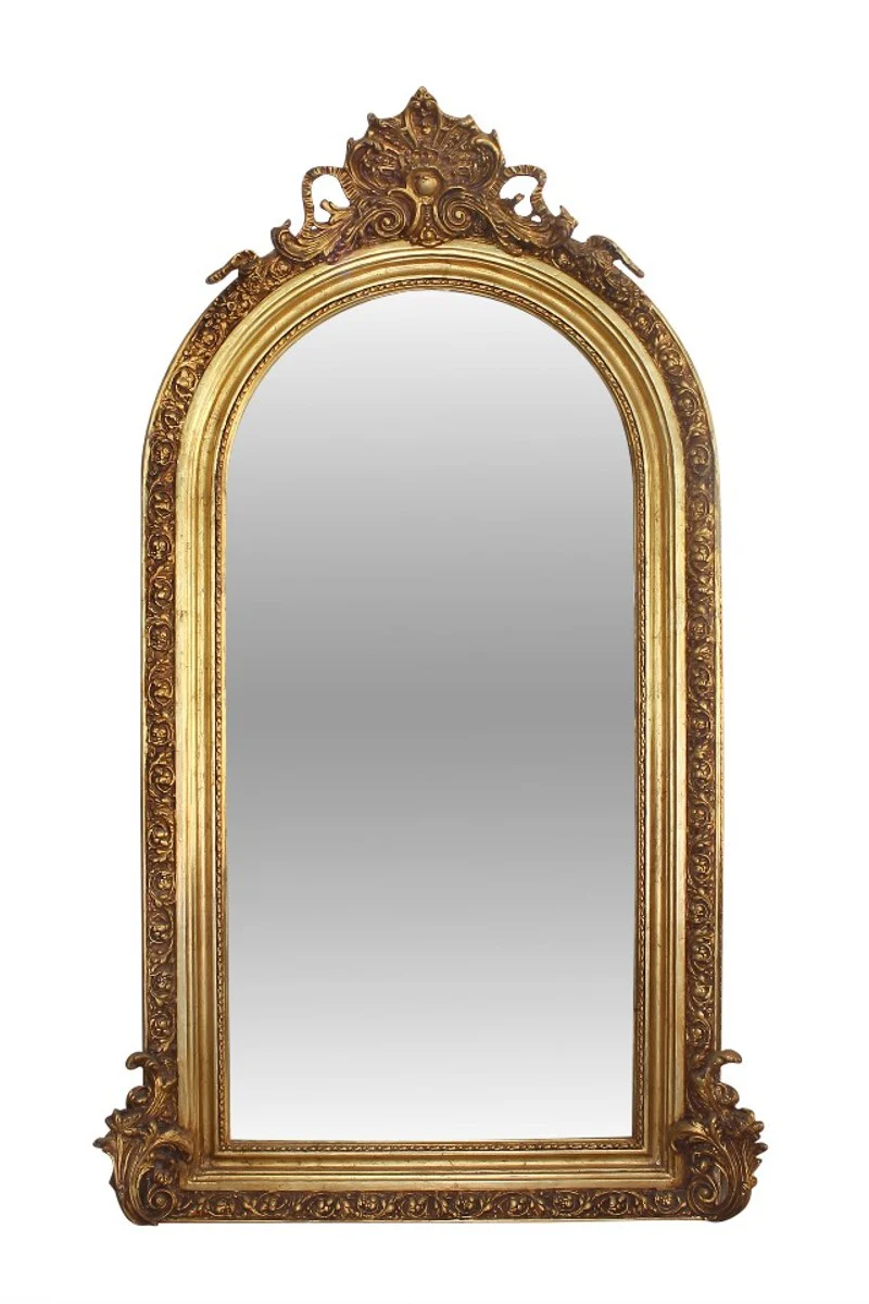 Luxury living room mirror gold 110 x H. 210 cm - baroque mirror
