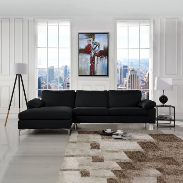 Orlowski 101 Wide Left Hand Faching Sofa & Chaise