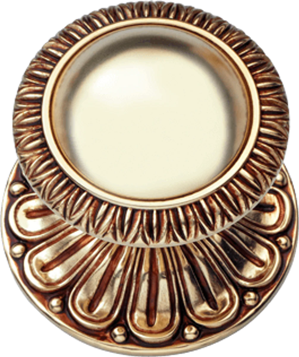 Luxury Baroque Door Knob Gold - Luxury Quality Made in Italy - Pull Knob