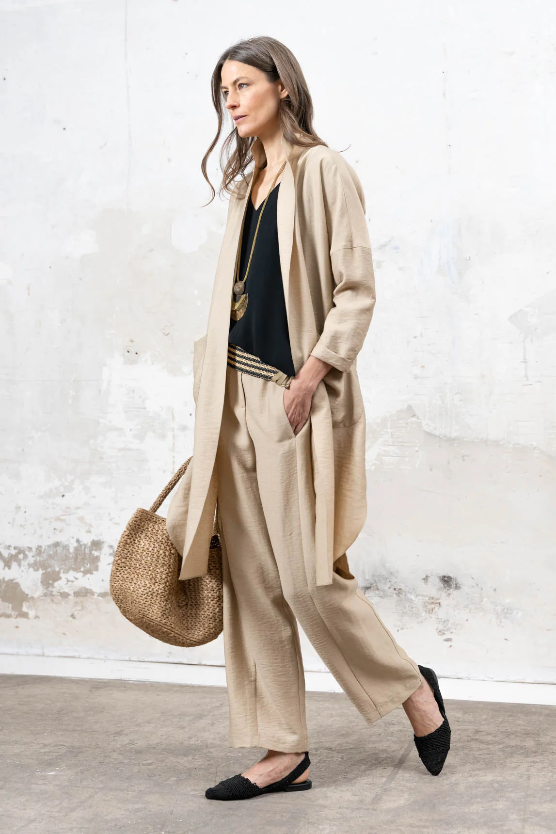 Rivera-Spanien Pantalón Cosenza Kamel