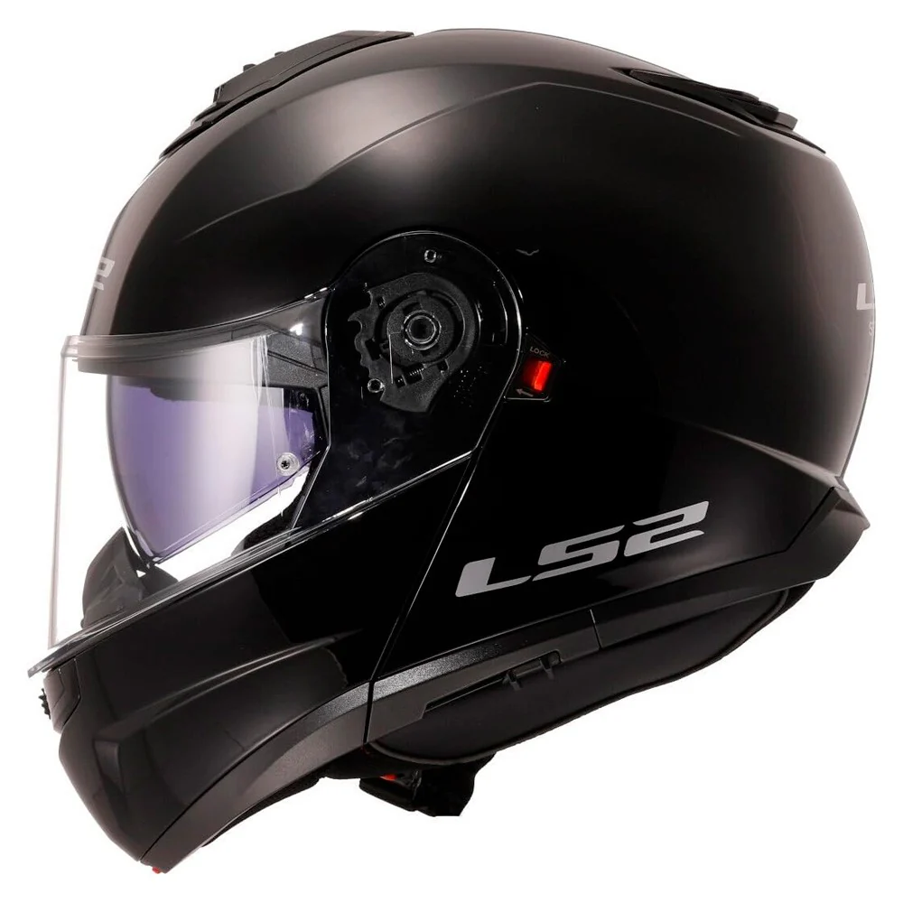 CASCO MODULAR LS2 FF908 STROBE II NEGRO BRILLO