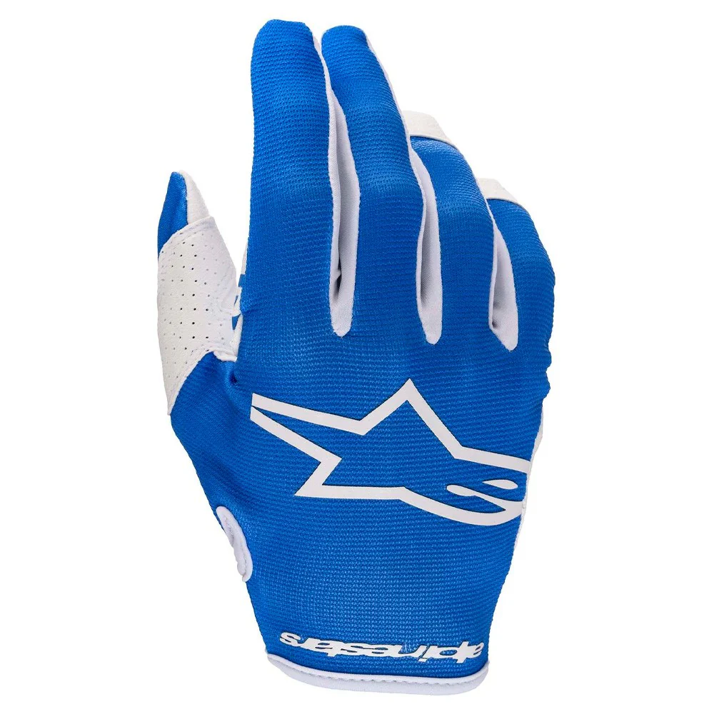 GUANTES CROSS ALPINESTARS YOUTH RADAR 23 - INFANTIL AZUL / BLANCO
