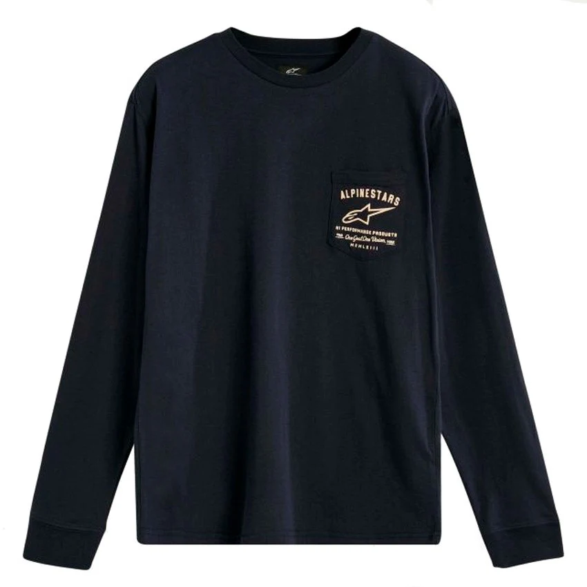 CAMISETA ALPINESTARs REP LONG SLEEVs AZUL