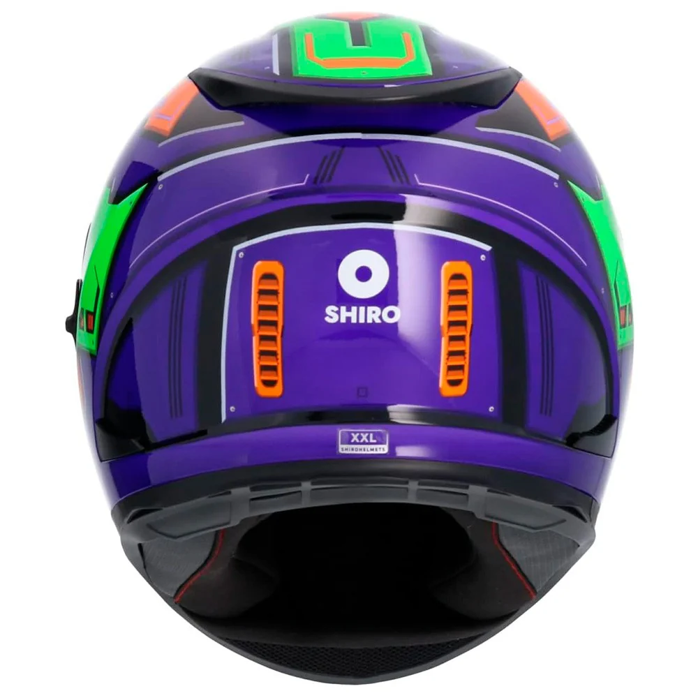 SHIRO SH-605 SHADOW LILAC/VIOLET HELMET