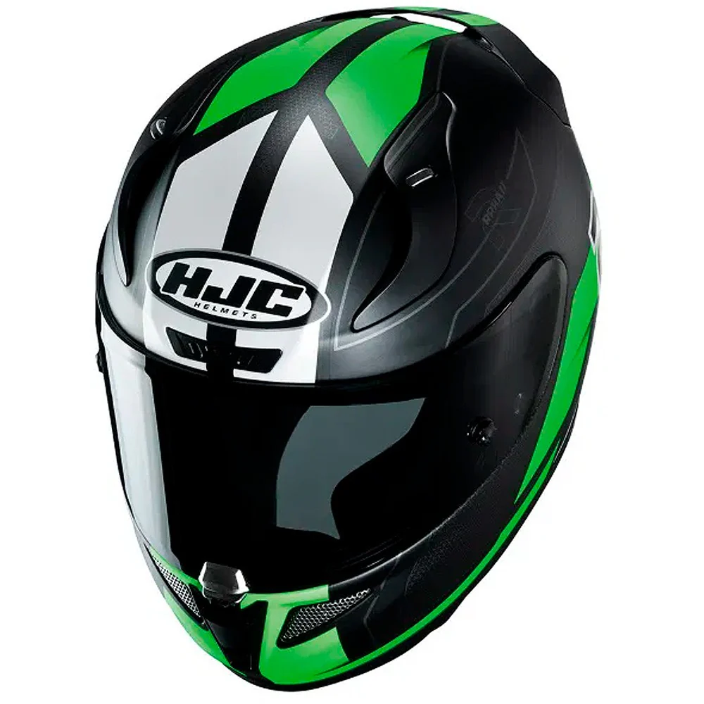 HJC RPHA11 FESK HULL BLACK / GREEN / WHITE