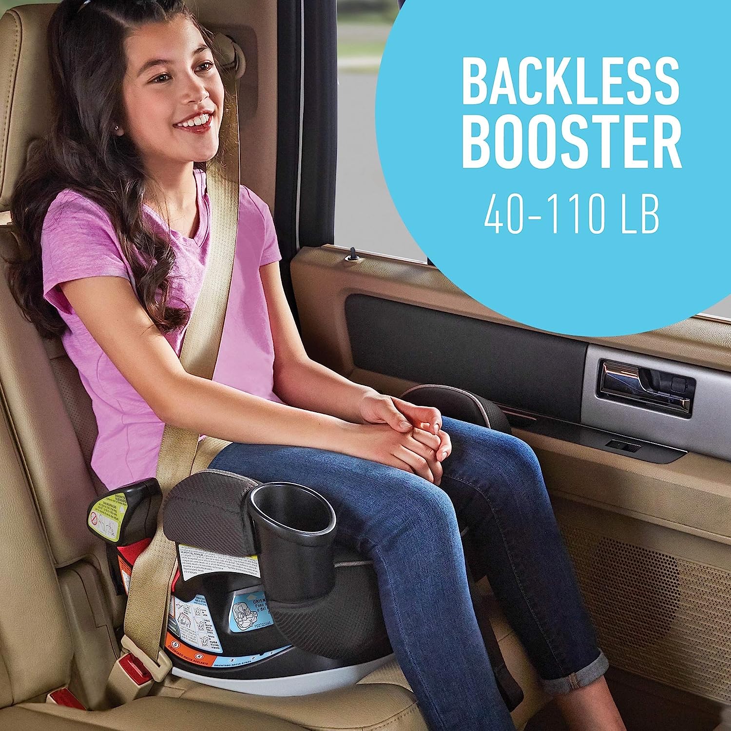 Grows4Me 4-in-1-Autositz, Autositz für Kleinkinder und Kleinkinder mit 4 Modi, West Point