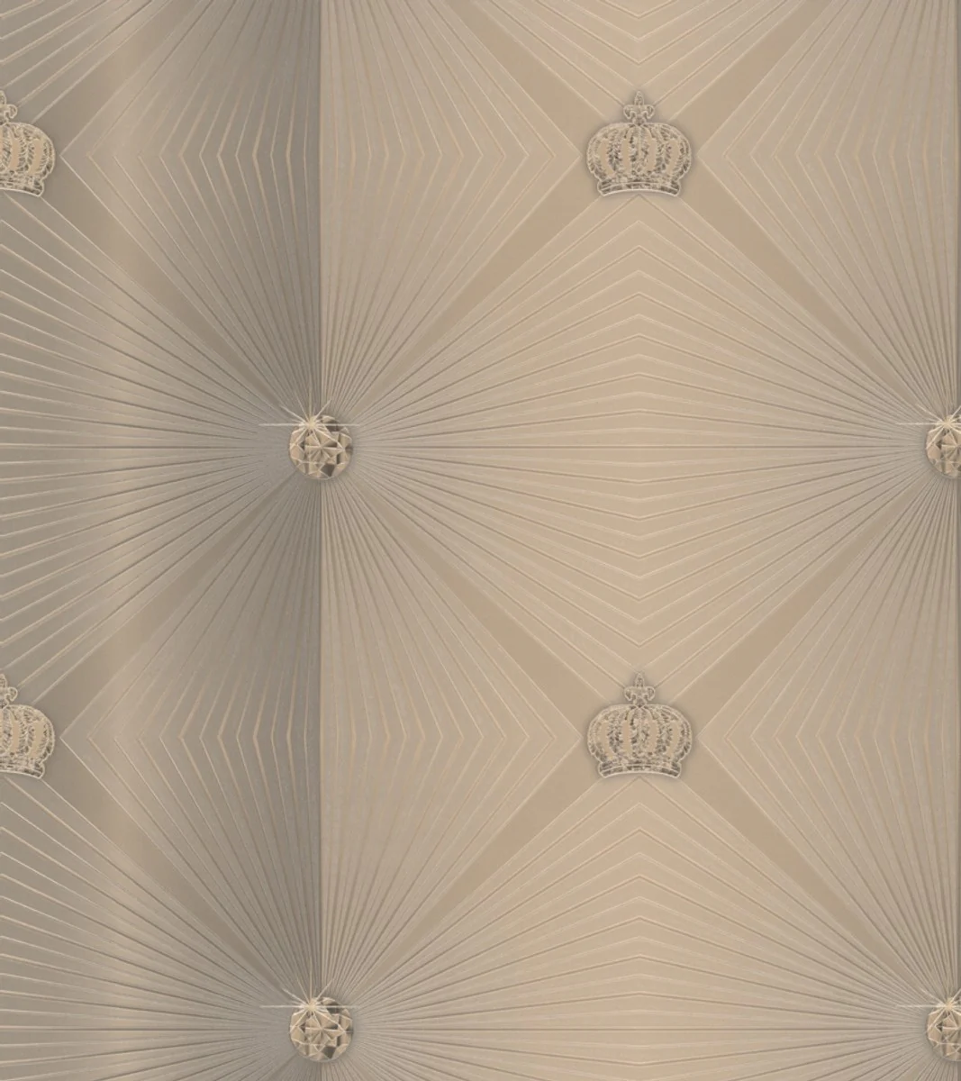 Harald Glööckler designer baroque non-woven wallpaper 54406 - Deux - bronze