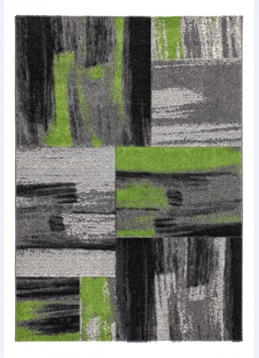 Design Teppich Grün - Designer Teppich