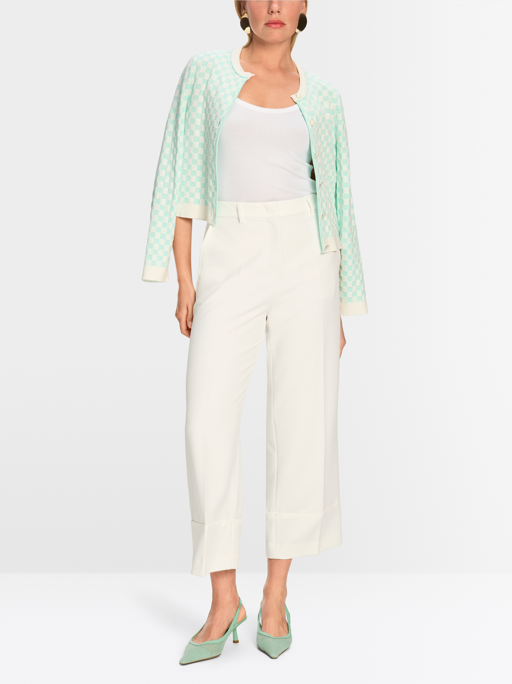 Marc-Cain Tanktop aus Baumwollmischung