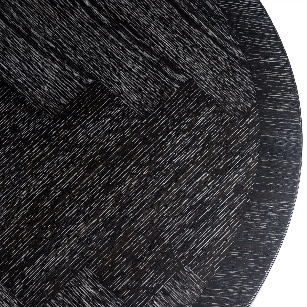 Luxury dining table black / bronze 200 x 120 x H. 76 cm - Oval kitchen table - Luxury dining room furniture