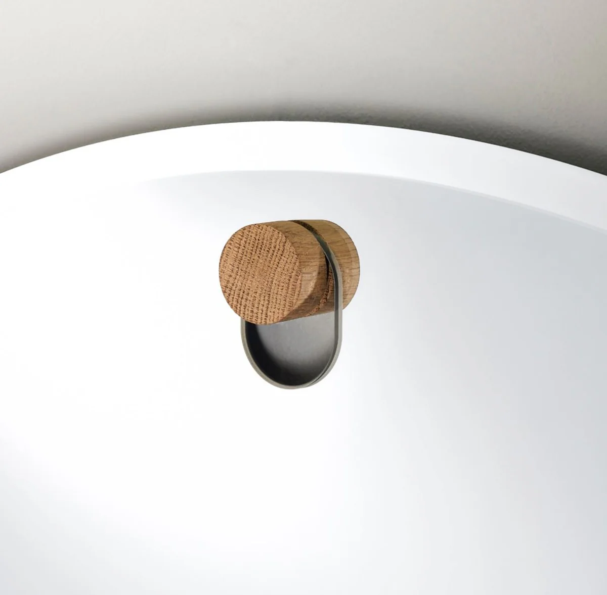 Designer wall mirror Ø 122.5 cm - round luxury mirror