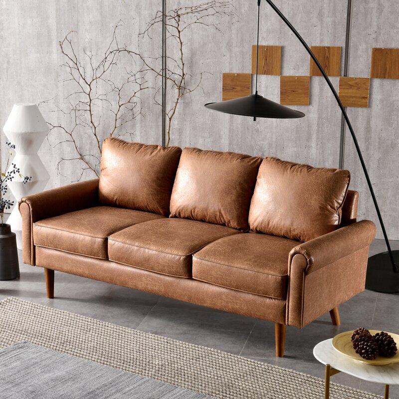 Ainsley 74.01 Gerollt Arm Sofa