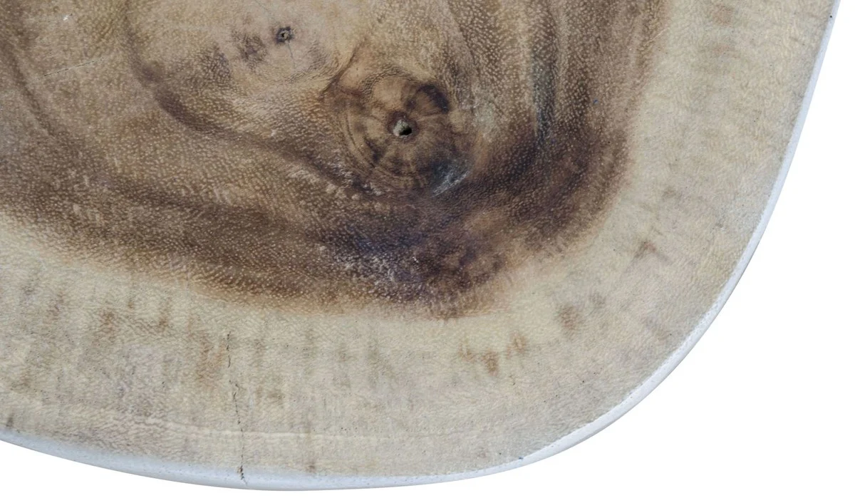 Living room stool / side table white Ø 27 x H. 45 cm - luxury furniture