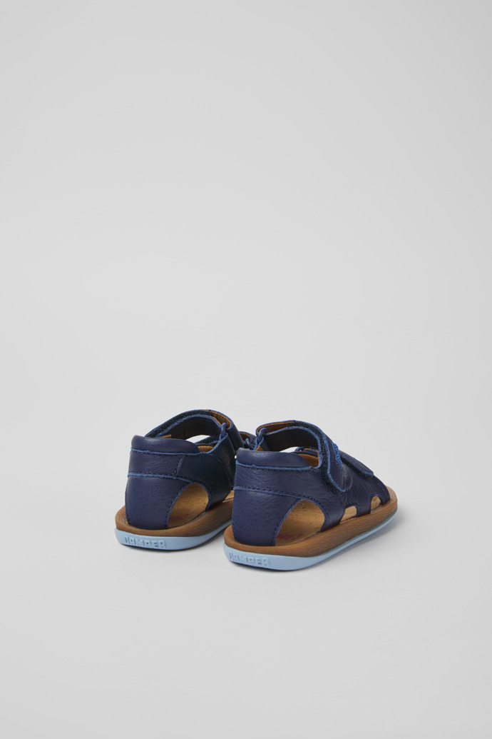Bicho Marineblaue Leder Sandalen für Jungen