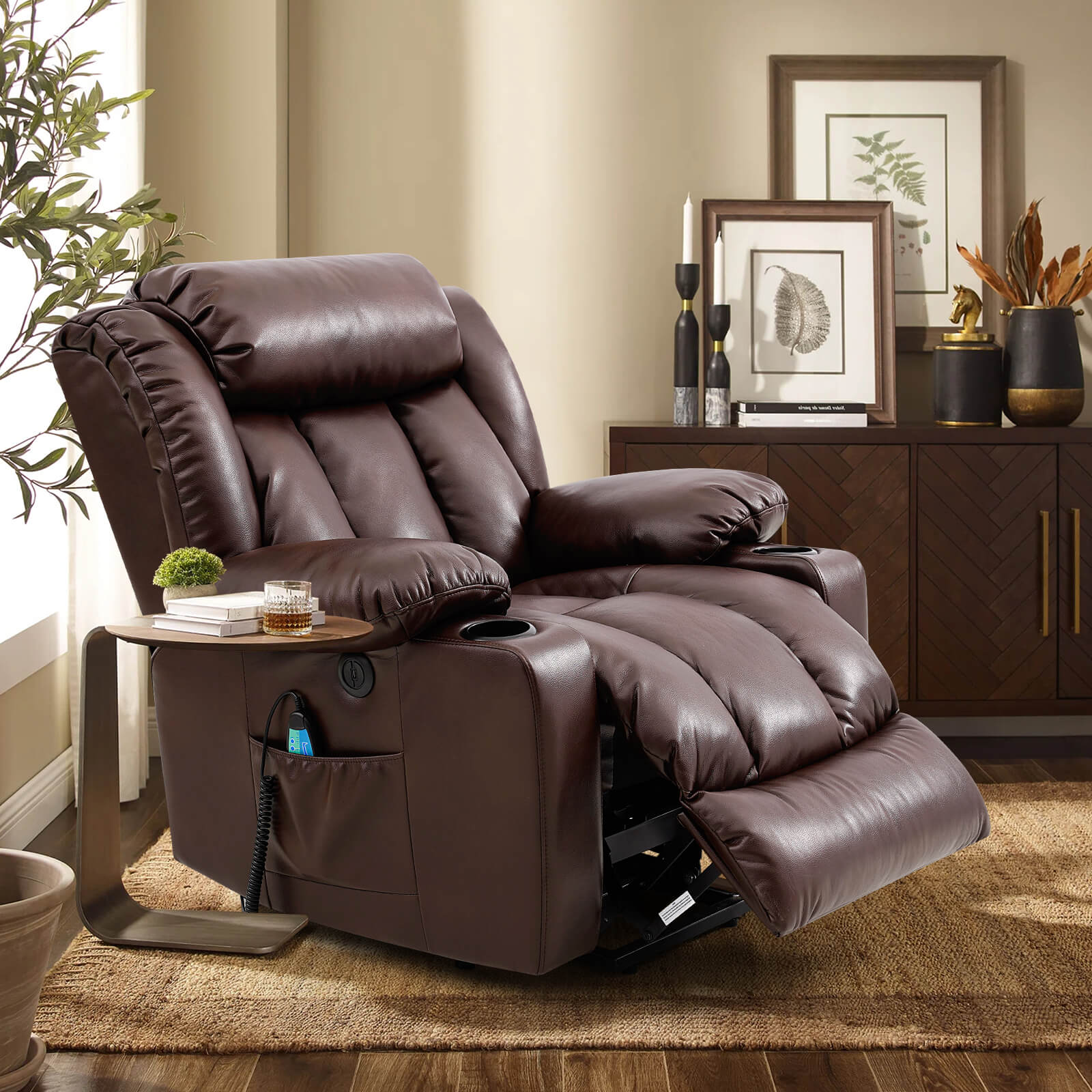 Clearance Verkauf Luxus Liftstuhl Recliner mit Hitze und Massage