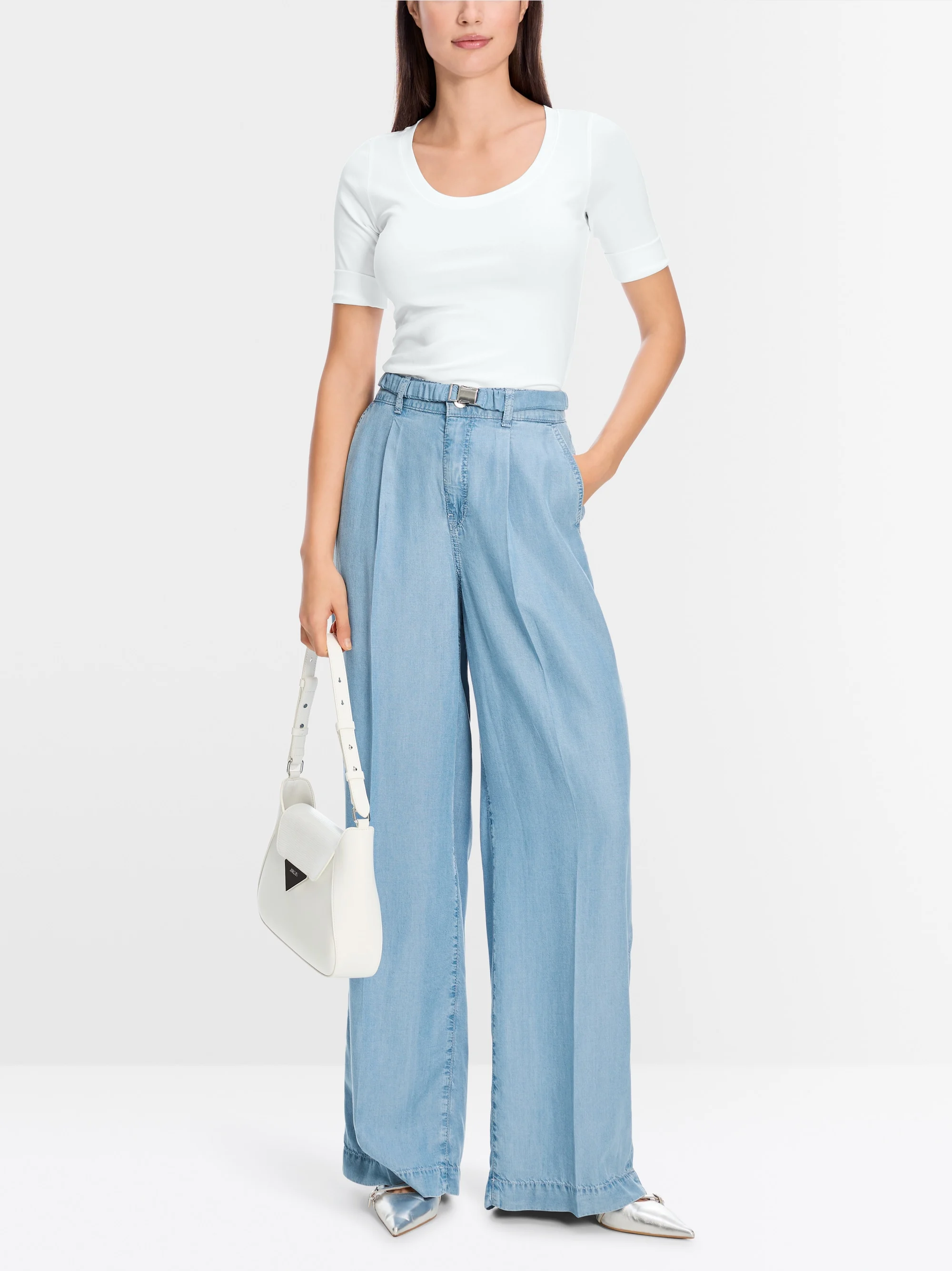 Marc-Cain Hochwertiges Basic-Shirt