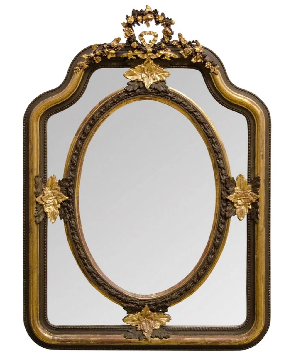 Baroque mirror gold 90 x H. 120 cm - antique style living room furniture
