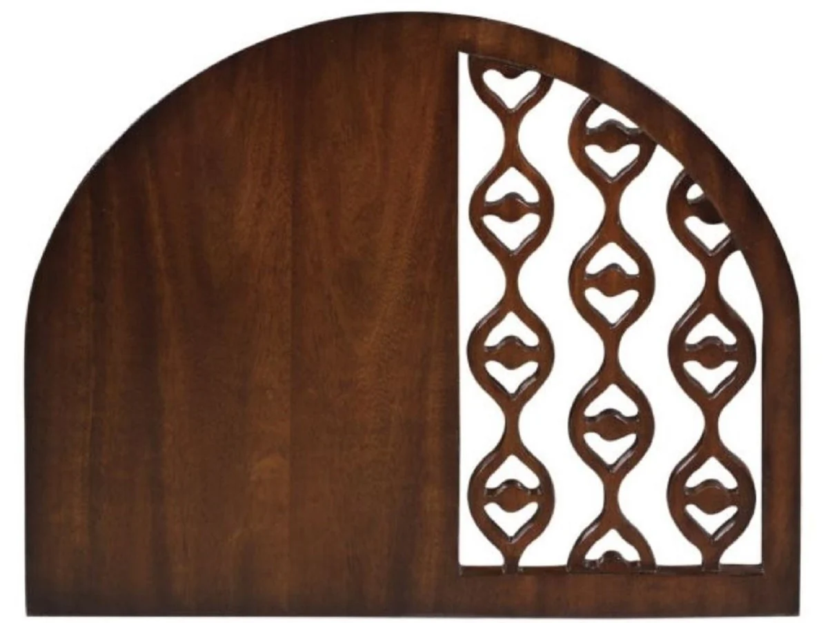 Luxury mahogany snack table / side table dark brown 42 x 43 x H. 55 cm - Luxury Furniture