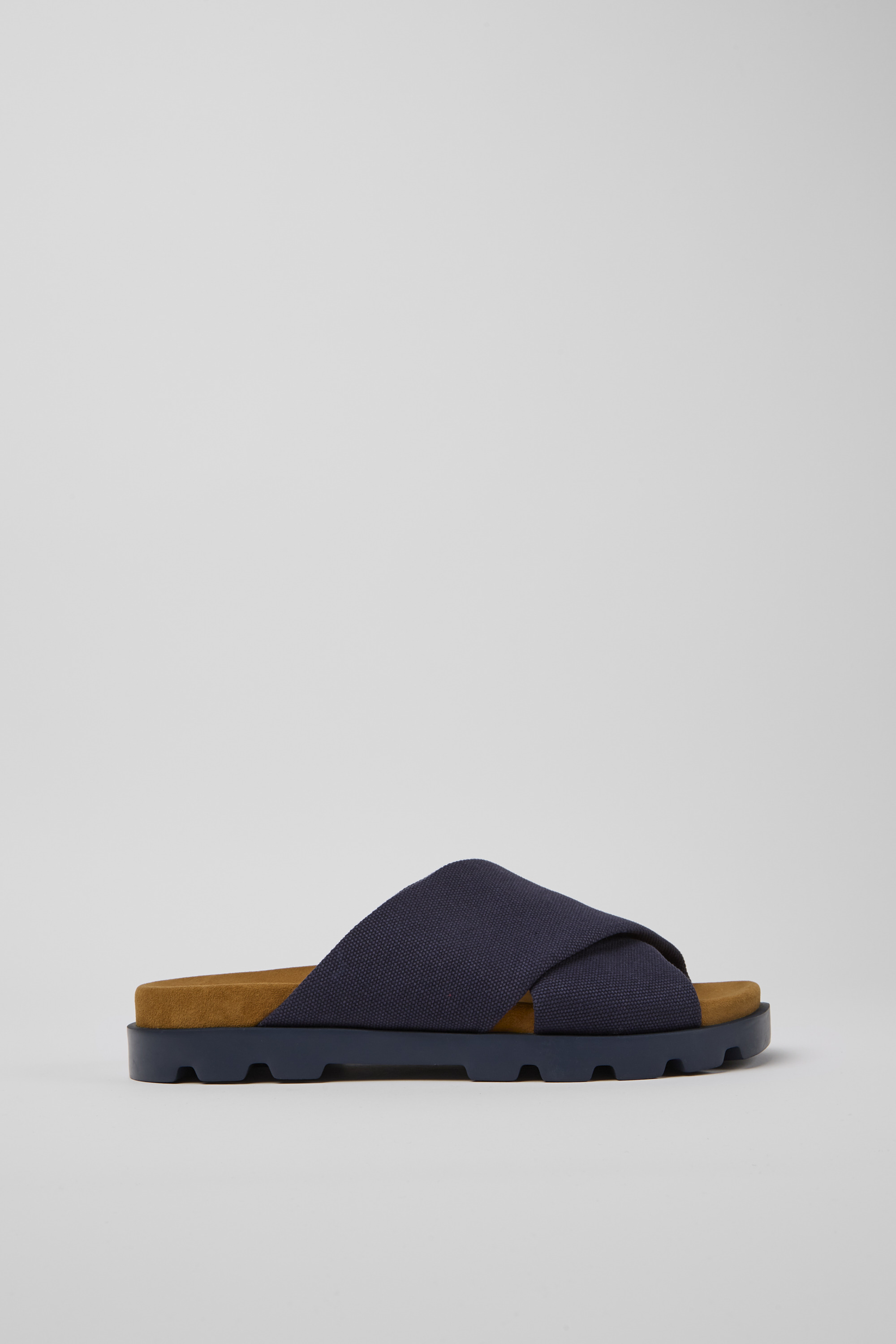 Brutus Sandal - Blau recycelte Baumwollsandalen für Herren
